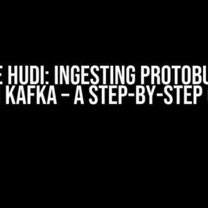 Apache Hudi: Ingesting Protobuf Data from Kafka – A Step-by-Step Guide